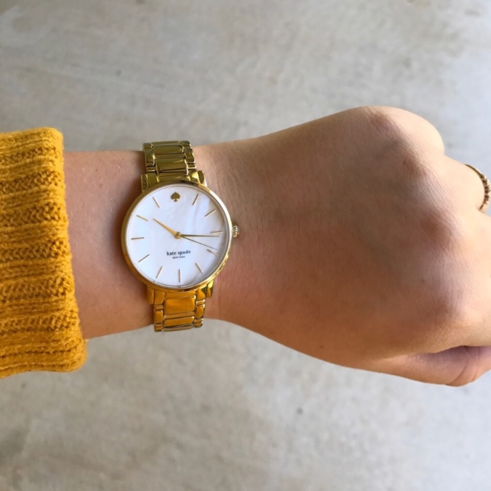Gold Kate Spade Watch